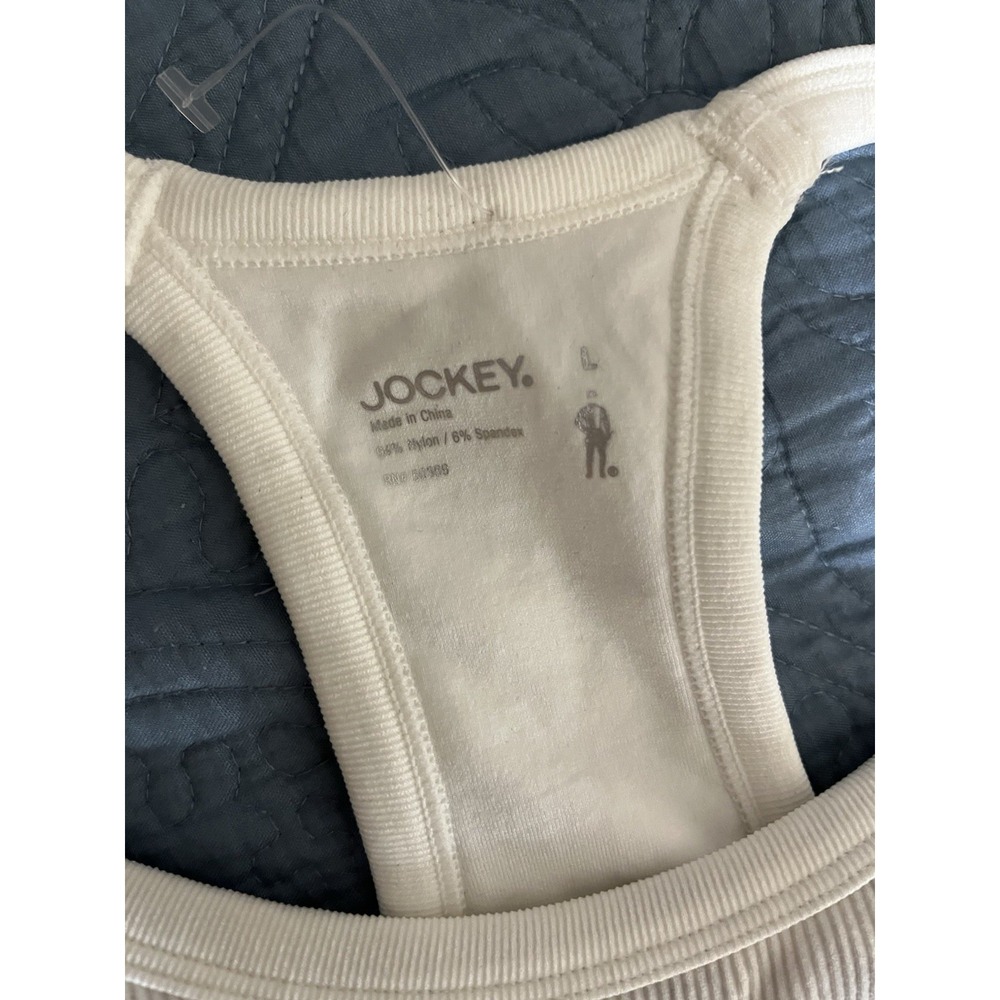 Jockey Sports Bra‎ White Tie Dye Size Large - Picture 4 of 8